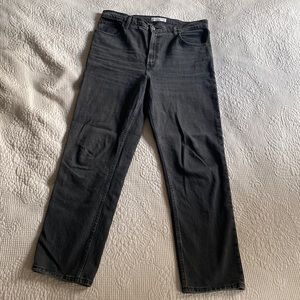 Abercrombie 90s straight ultra high rise